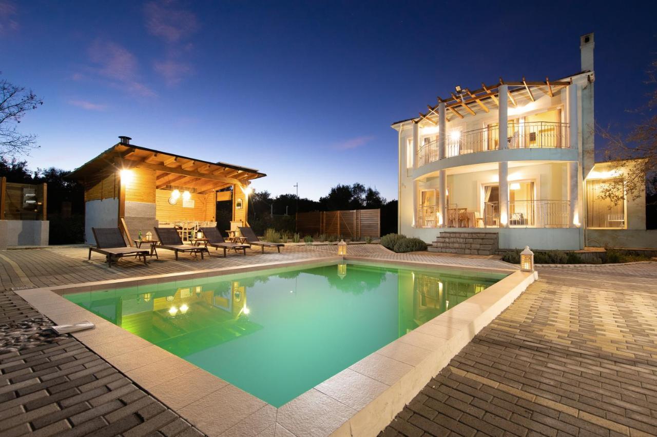 Villa Serenity - Off Grid Villa Poulades Ngoại thất bức ảnh