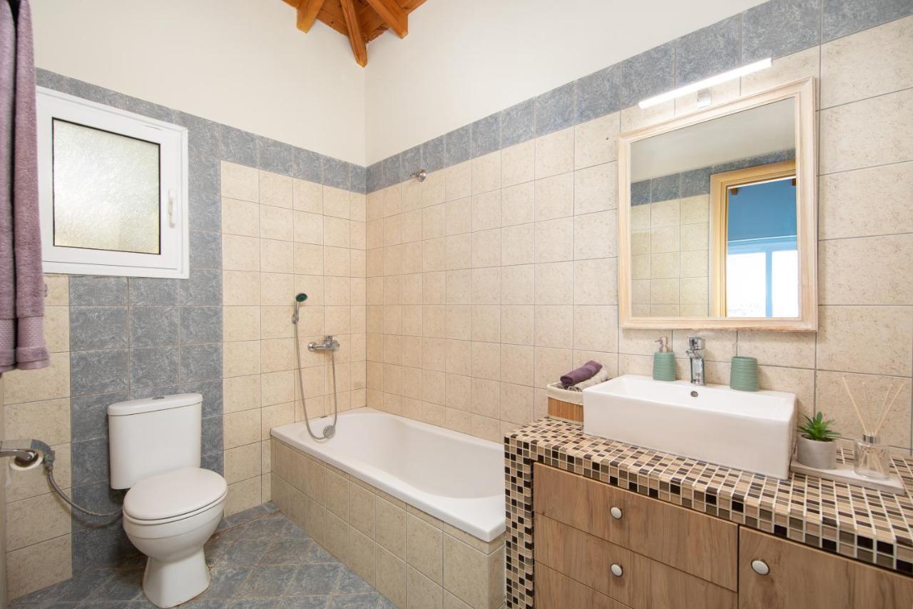 Villa Serenity - Off Grid Villa Poulades Ngoại thất bức ảnh