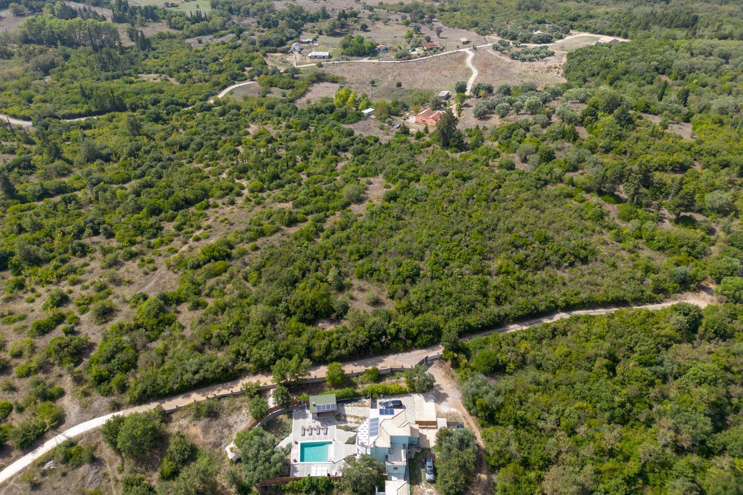 Villa Serenity - Off Grid Villa Poulades Ngoại thất bức ảnh