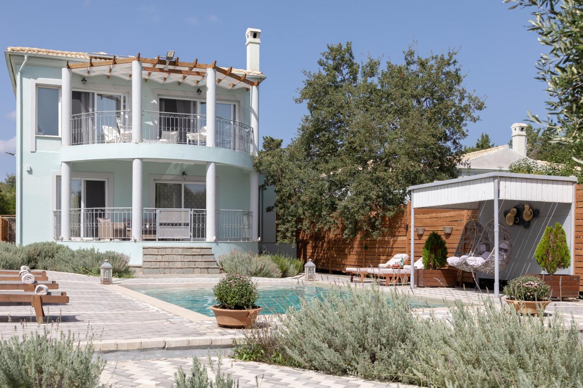 Villa Serenity - Off Grid Villa Poulades Ngoại thất bức ảnh